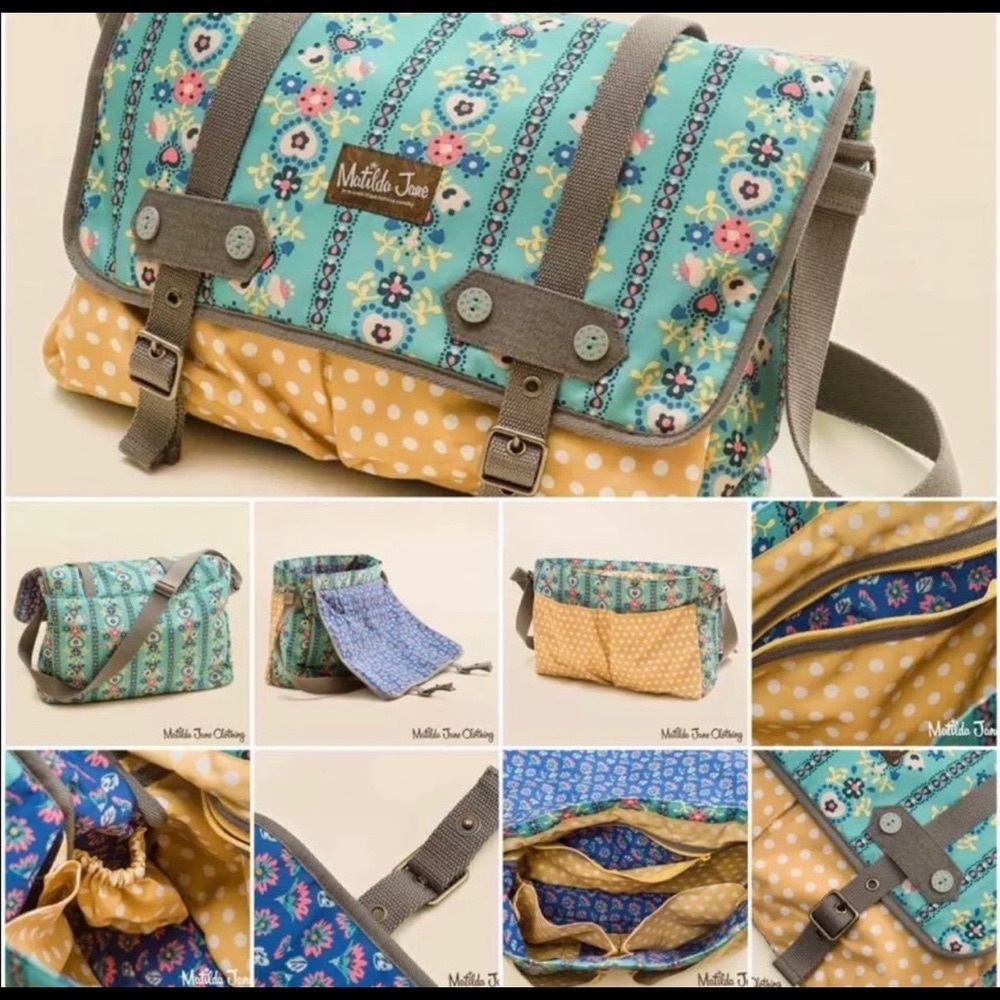 NWT Matilda Jane Messenger Bag